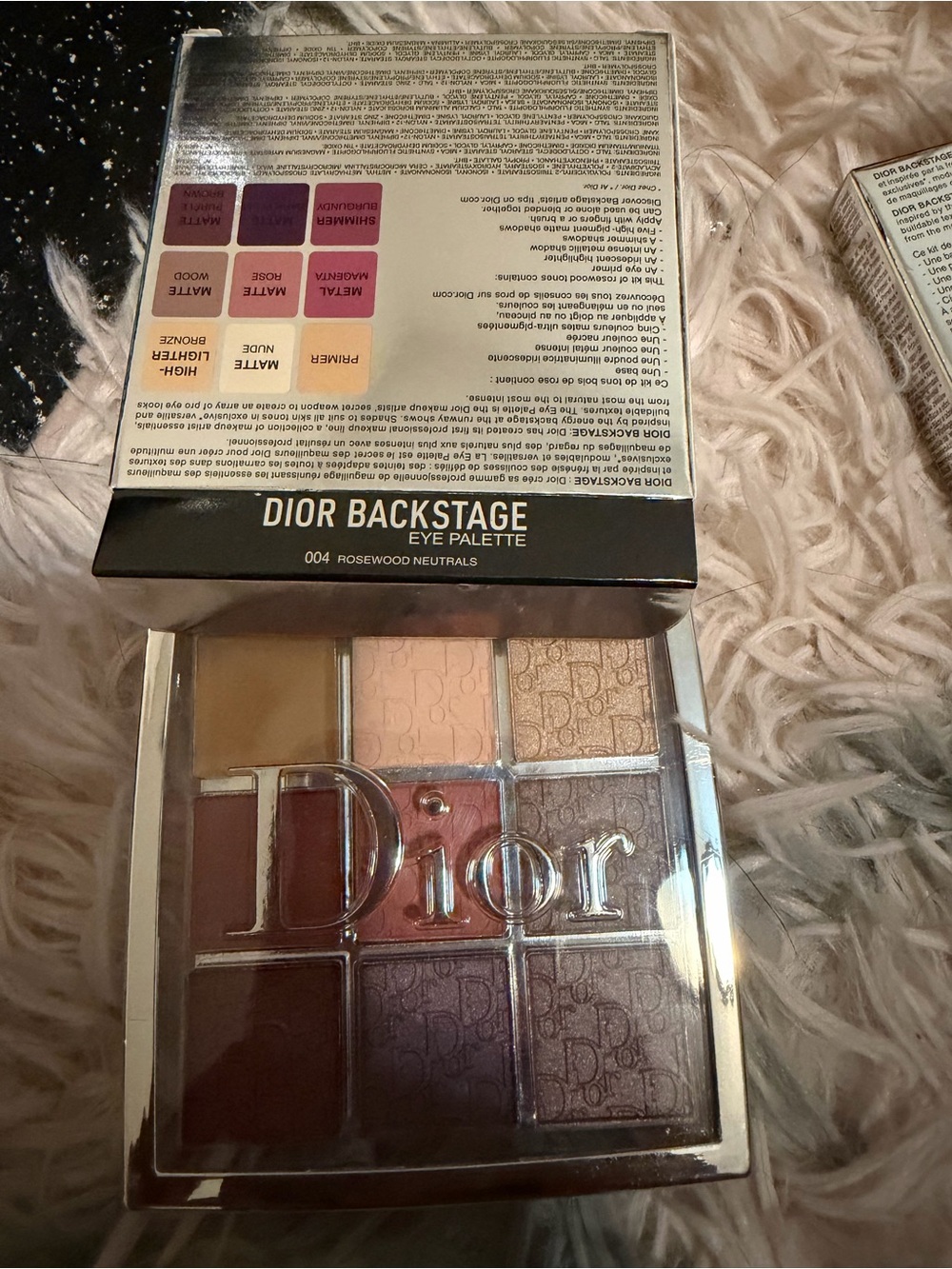 Dior Backstage Eye Palette - Rosewood & Champagne Tones